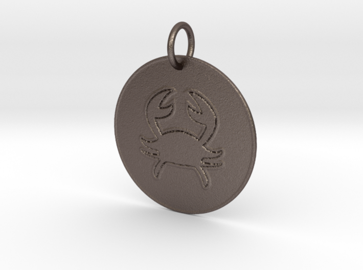 Cancer Keychain 3d printed