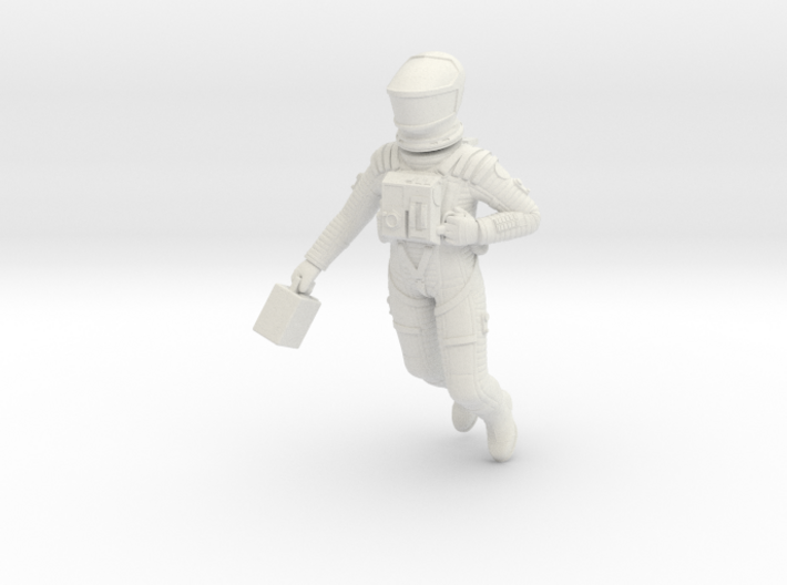 SF Astronaut, Floating Study 1:24 3d printed
