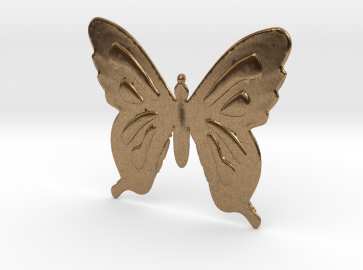 Butterfly Necklace 3d printed