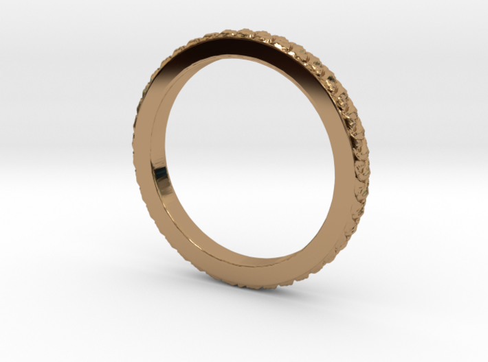 Braided Ring Sizes 4 thru 13 3d printed