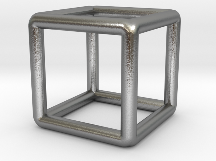Building Cube Pendant 3d printed
