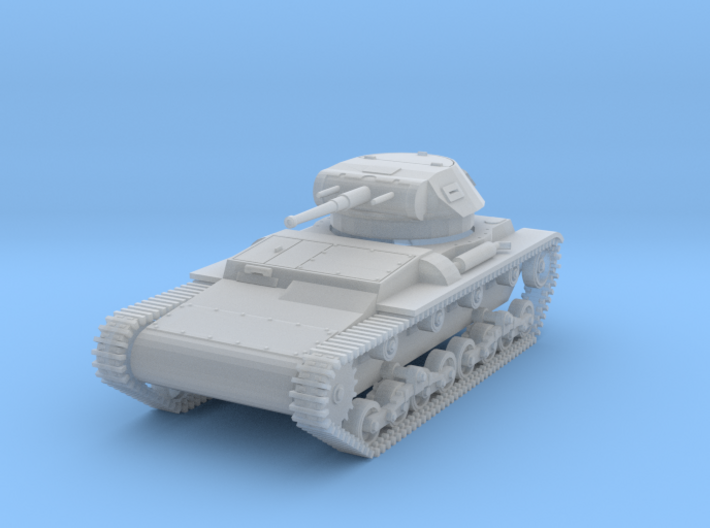PV137D Verdeja 1 Light Tank (1/144) 3d printed