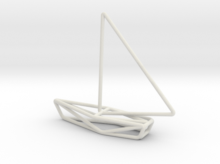 Sailing Boat Scale 1-200 3d printed