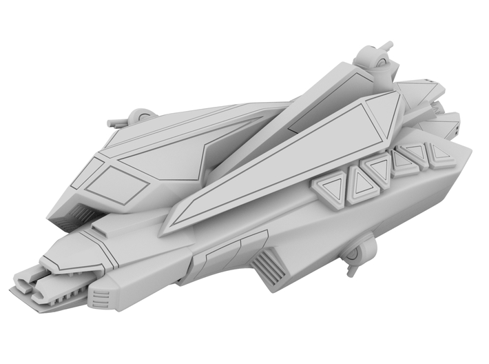 1:700 - Anubis: Stealth Ship_150mm [The Expanse] 3d printed