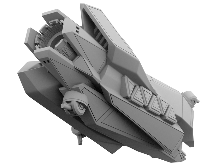 1:700 - Anubis: Stealth Ship_150mm [The Expanse] 3d printed 