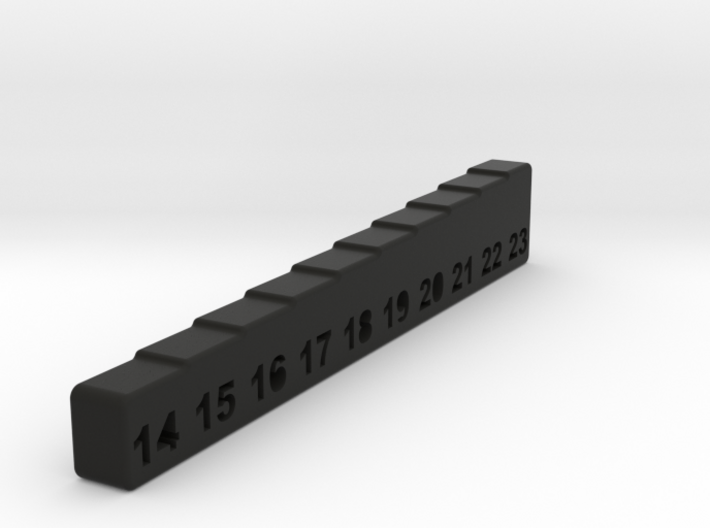 Color Ride Height Gauge for RC Cars 3d printed