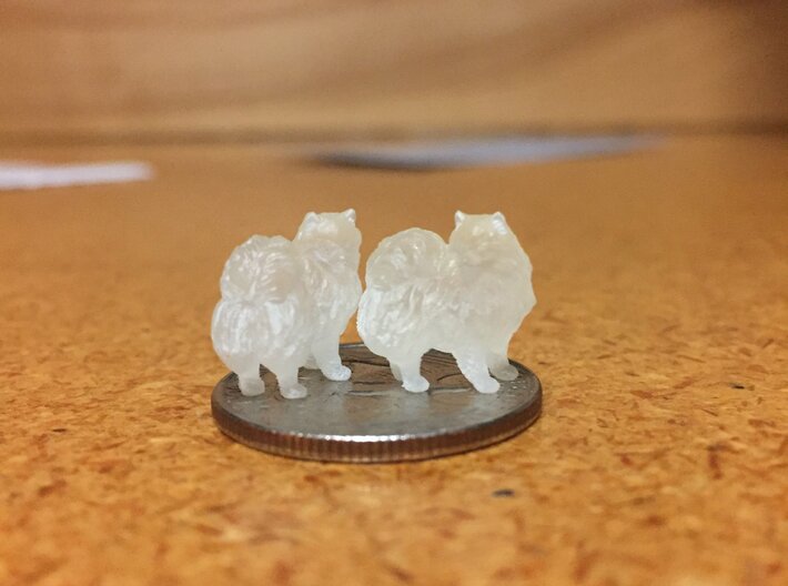 Custom Pomeranian Dog 3d printed 
