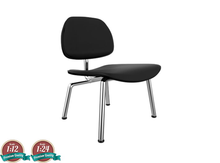Miniature Eames LCM - Leather - Charles Eames 3d printed 1:12 Eames LCM - Charles Eames