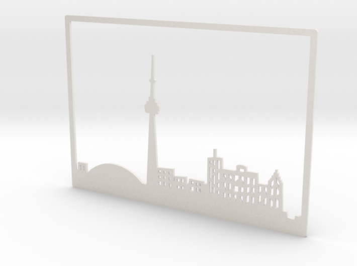 Toronto Skyline - 4 X 5.75 (S) 3d printed