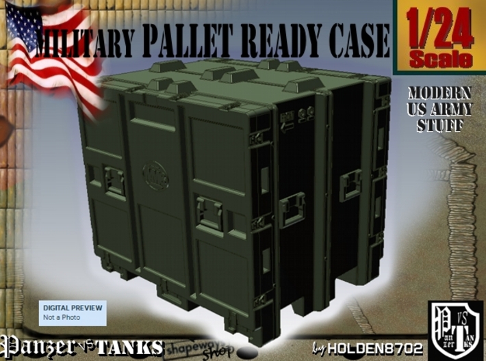 1-24 MM08 Pallet Ready Case 3d printed
