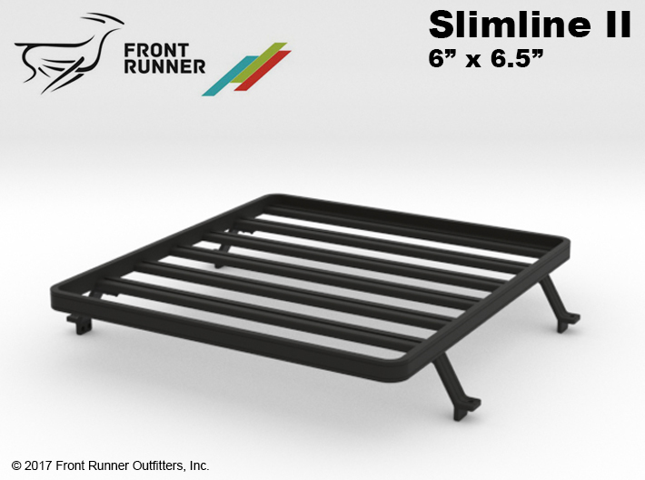 FR10018 SR5 Slimline II Bed Rack 6.0 x 6.5 3d printed This is the part you will receive.