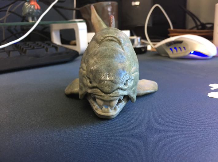 Dunkleosteus middle size(color) 3d printed 