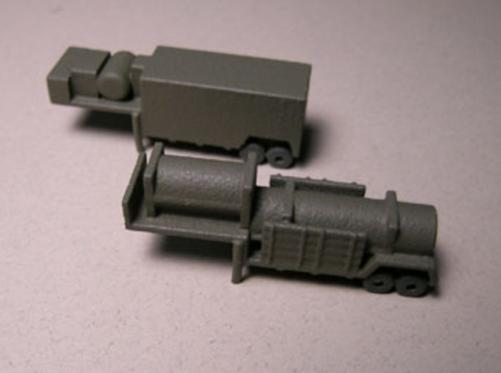 1/285 Sacle M504 semitrailer, launch station, MGM- 3d printed