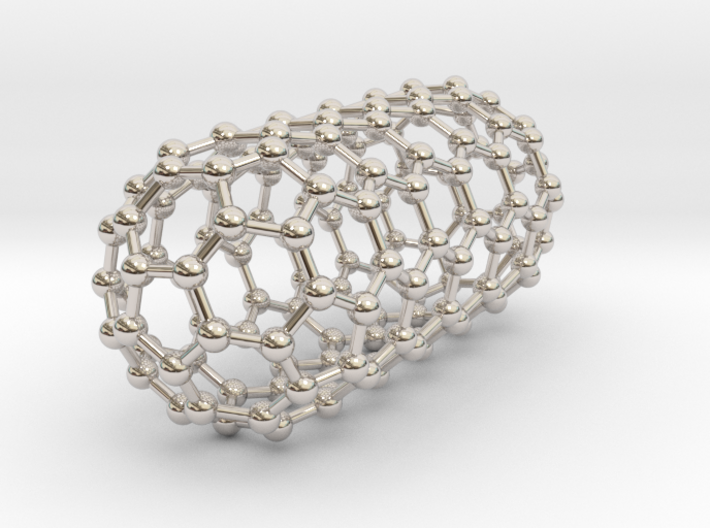 0044 Carbon Nanotube Capped (5,5) 3d printed