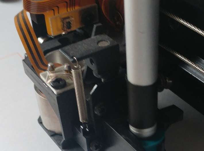 Pen-Plotter Adaptor for Multiliner SP fineliner Pe 3d printed used by the plotter