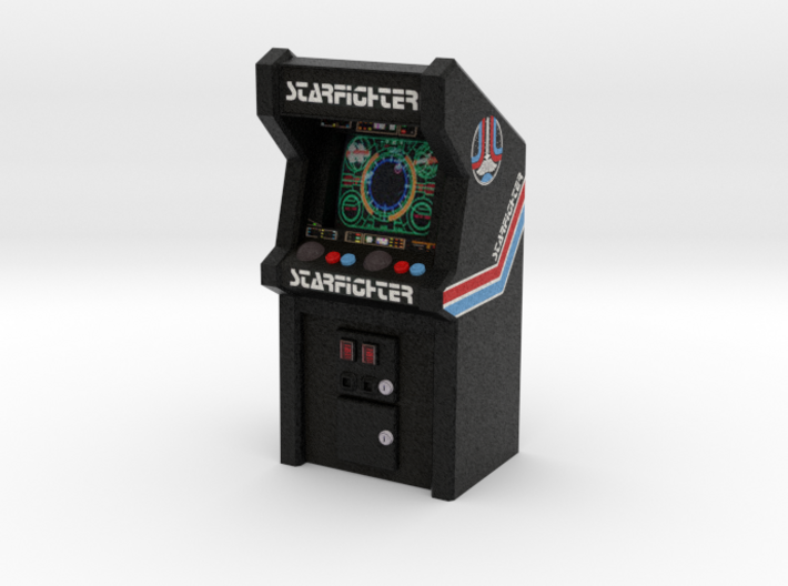 Last Starfighter Arcade Game, 35mm Scale 3d printed