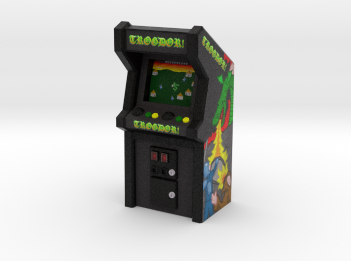 Trogdor Arcade Game, 35mm Scale 3d printed