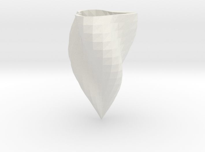 Low-poly supercurve vase 3d printed