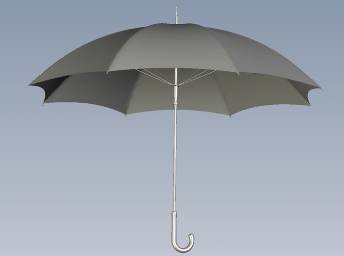 1/15 scale rain umbrellas x 2 3d printed 