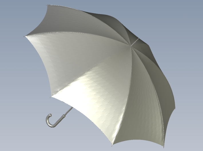 1/16 scale rain umbrella x 1 3d printed 