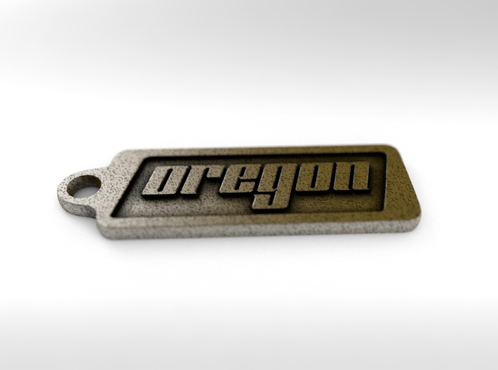 Portland, Oregon Keychain 3d printed 