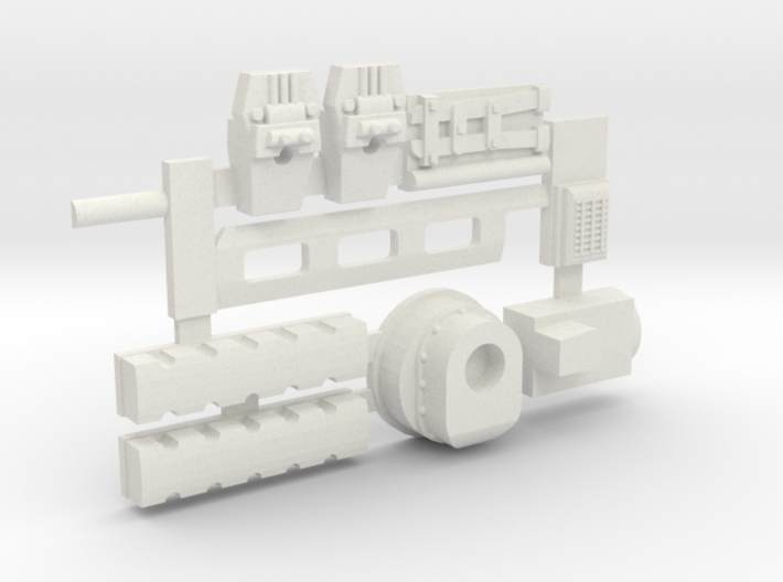 Rocker covers and much much more! for Y-Wing 3d printed White!
