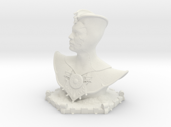 Buste of a Mage 3d printed
