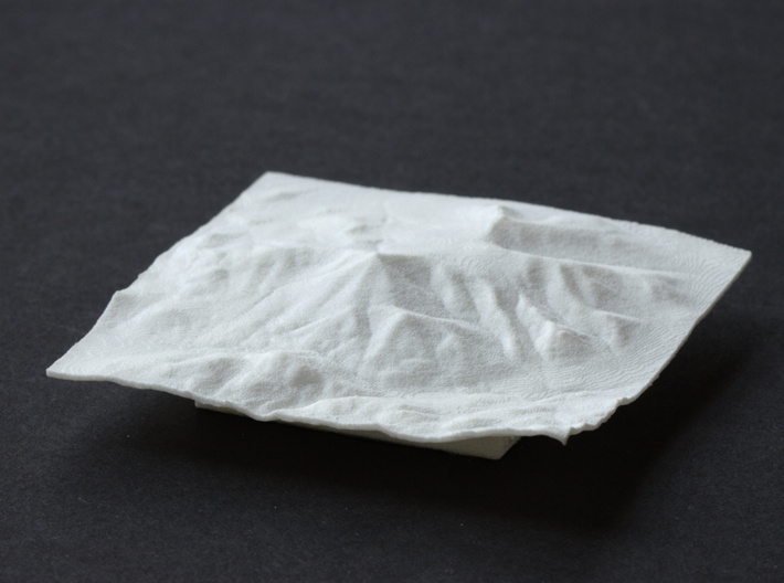 3'' Whiteface Mtn., New York, USA 3d printed 