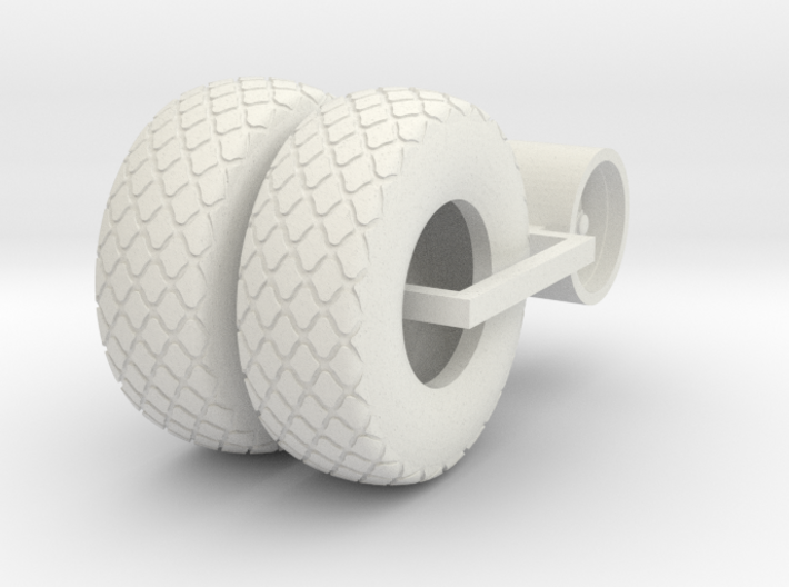 1/64 24.5-32 Diamond Tire And Wheel Assy 3d printed