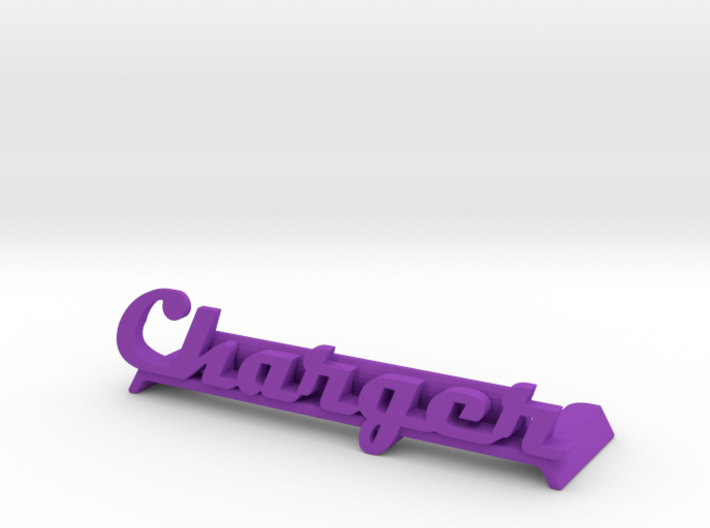 Charger Desktop Picture Holder 3d printed