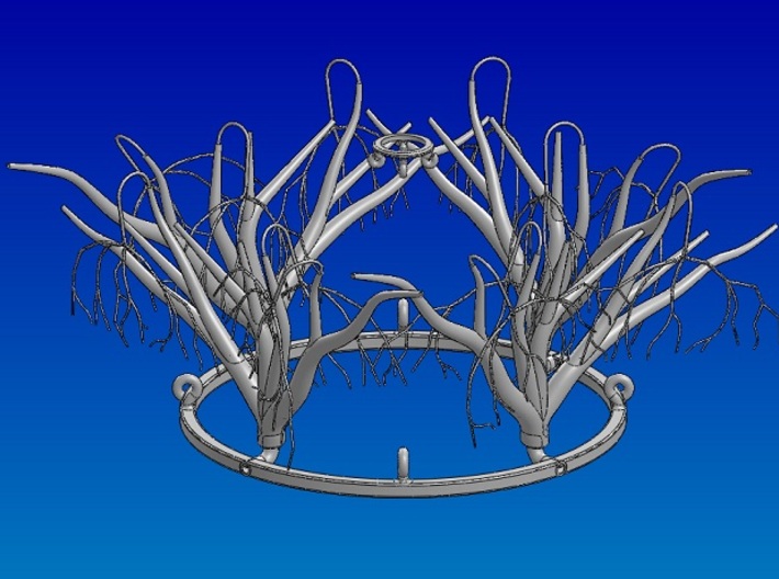 Twigs 3d printed &quot;Winter Trees&quot; Assembled Set