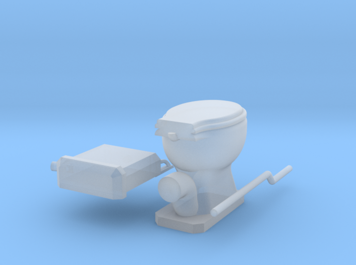 EP727 Toilet 3d printed