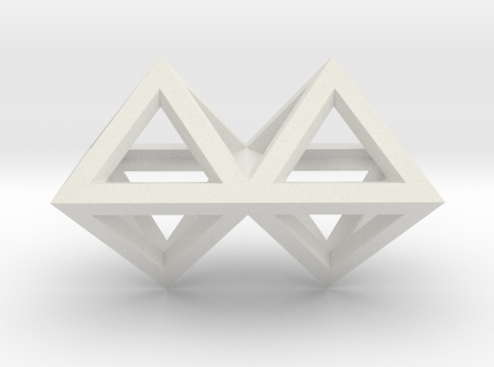 4 Pendant. Perfect Pyramid Structure. 3d printed