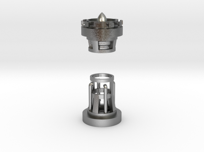 Crystal Saber Plug V3 for a Small Crystals 3d printed