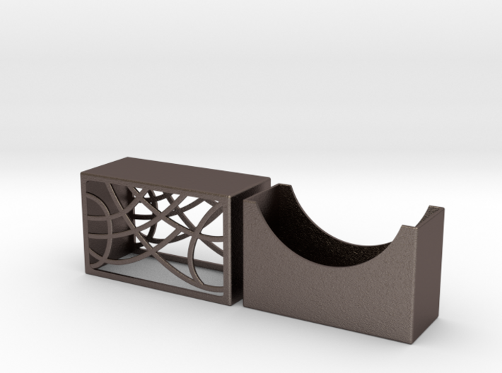 Elite Arches Business Card Holder by Spaid Designs 3d printed