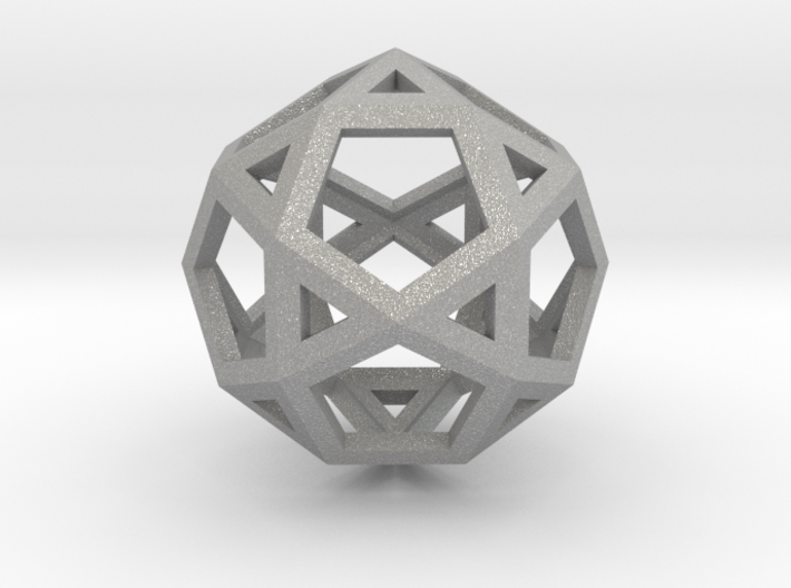 IcosiDodecahedron 1.5&quot; 3d printed