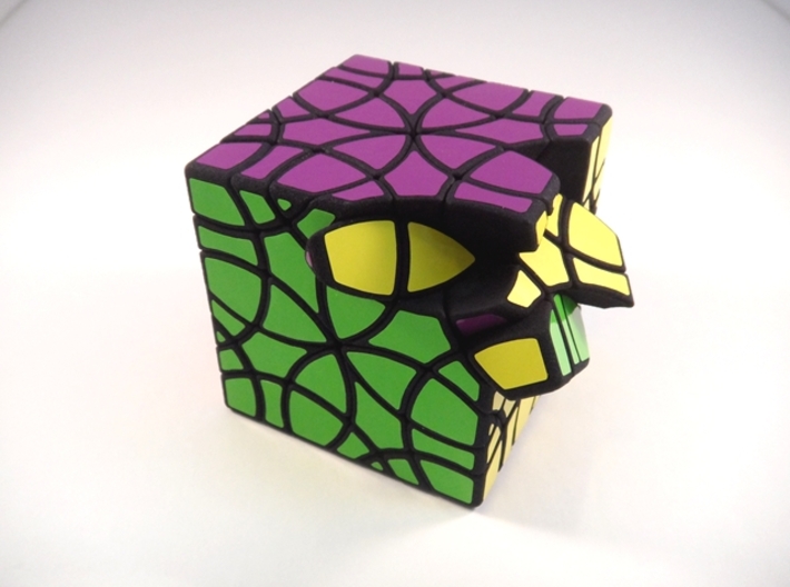 Andromeda Cube 3d printed Three Turns