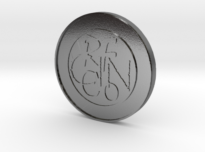 RFCINCo Collectibles - First Gen. Series Coin 3d printed When you're ready to take your support to the next level, buy multiples of these to show your serious about your support.