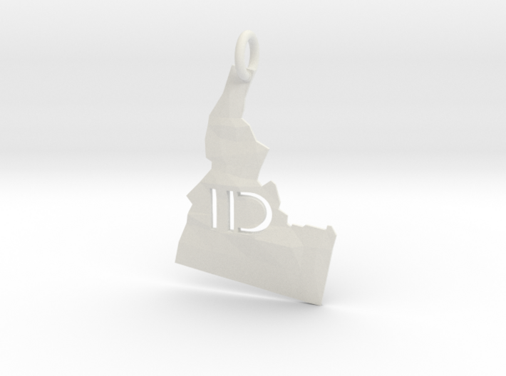 Idaho State Pendant 3d printed 