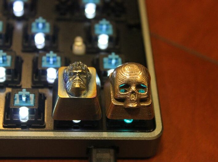 Key Lower Skull 3d printed 