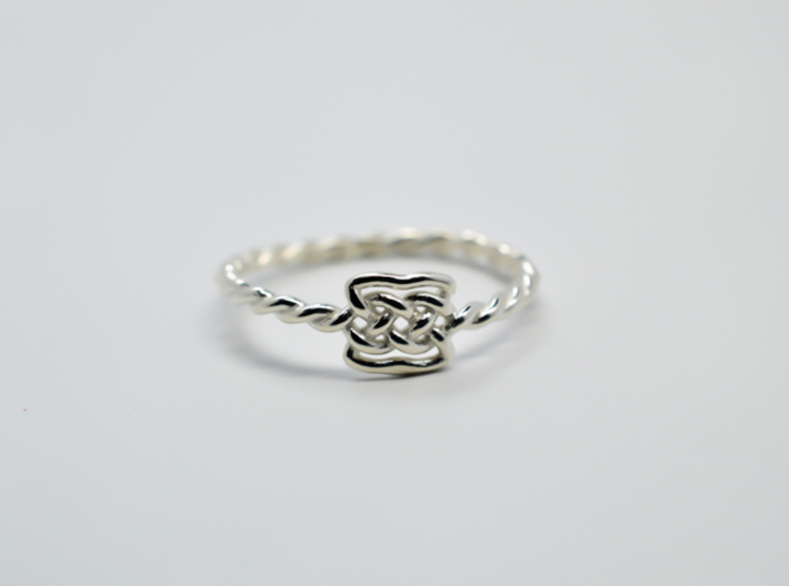 Celtic Ring - Size 7 3d printed