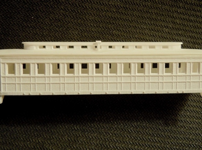 R08i N monitor roof coach, Pensy 1861, w/ int. 3d printed prototype body and roof