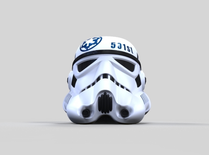 Imperial Stormtrooper Helmet 501st 3d printed