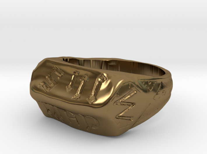 Joan Of Arc Communion Ring Replica, Size 15 3d printed