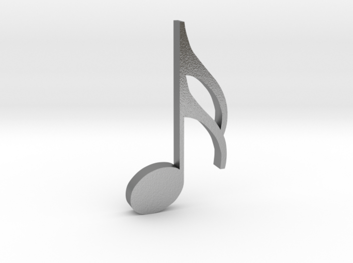 Music Pendant - Semiquaver (16th Note) 3d printed