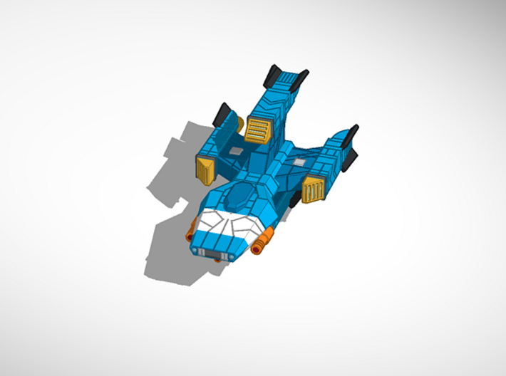Haydron Fast Frigate 3d printed
