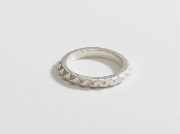 studded ring 3d printed