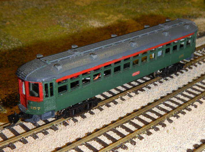 CNSM 150 - 164 series coach 3d printed Painted model