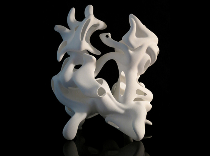 Frank's Free Flowing Self Awareness 3d printed 8&quot; pictured