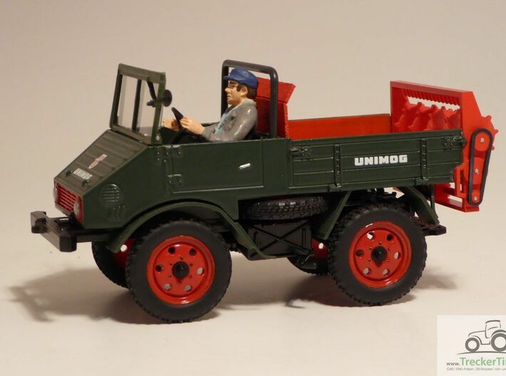 Unimog Streuer Streuwerk 3d printed 